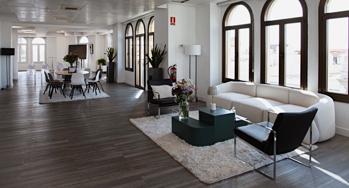 espacio evento horizontal
